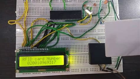 rfid reader module interfacing with 8051|8051 micro controller rfid.